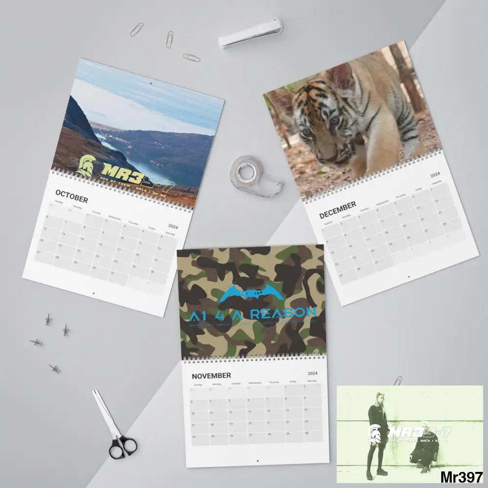 A1.WDW.RSF.SPARTA.VIGILANTE.MR39-7 + Art Calendar (2024) 10.8’’ x 8.4’’ / Semi Glossy Calendar