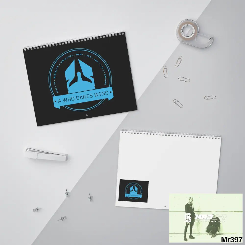 A1.WDW.RSf.SPARTA.VIGILANTE.MR39-7 + Art Calendar (2024) 10.8’’ x 8.4’’ / Semi Glossy Calendar