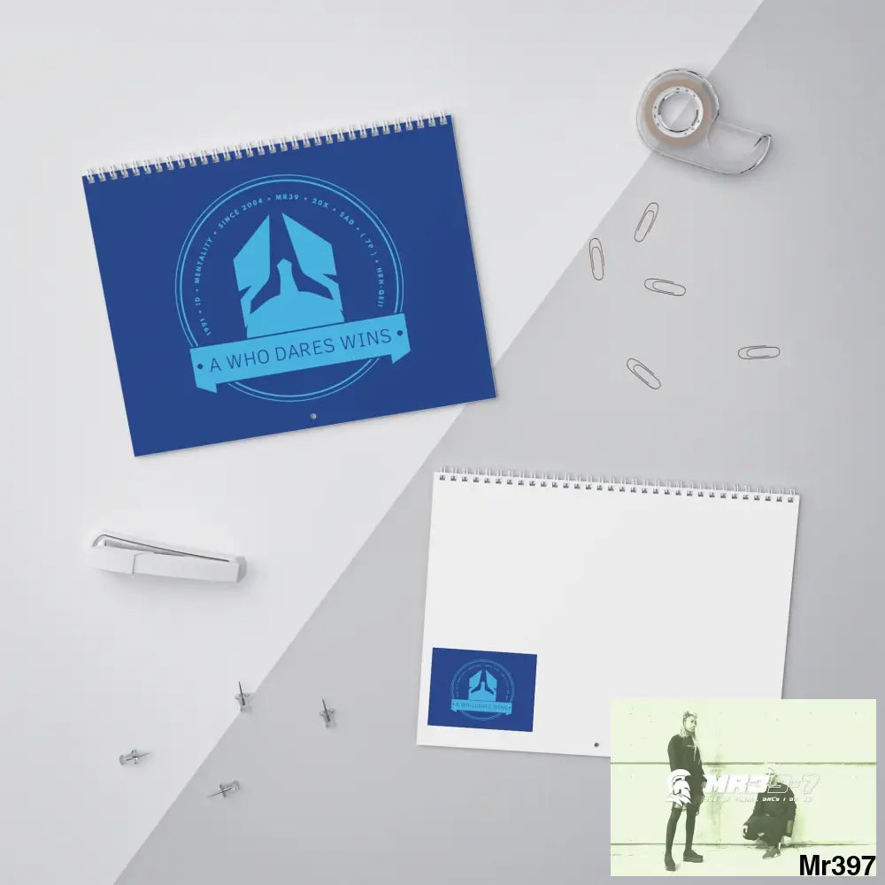 A1.WDW.RSf.SPARTA.VIGILANTE.MR39-7 + Art Calendar (2024) 10.8’’ x 8.4’’ / Semi Glossy Calendar