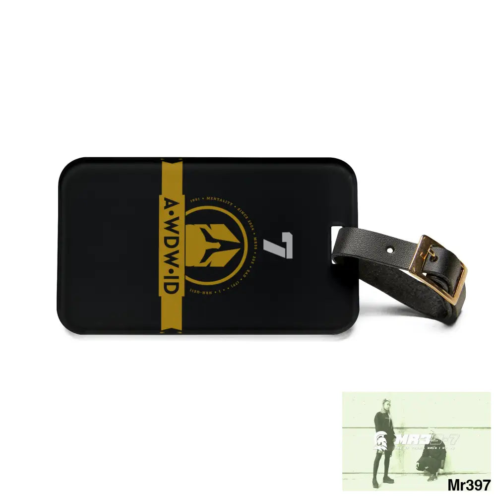 A1 Who Dare Wins (ID-RSF) Luggage Tag 2.4’’ × 4’’ Accessories