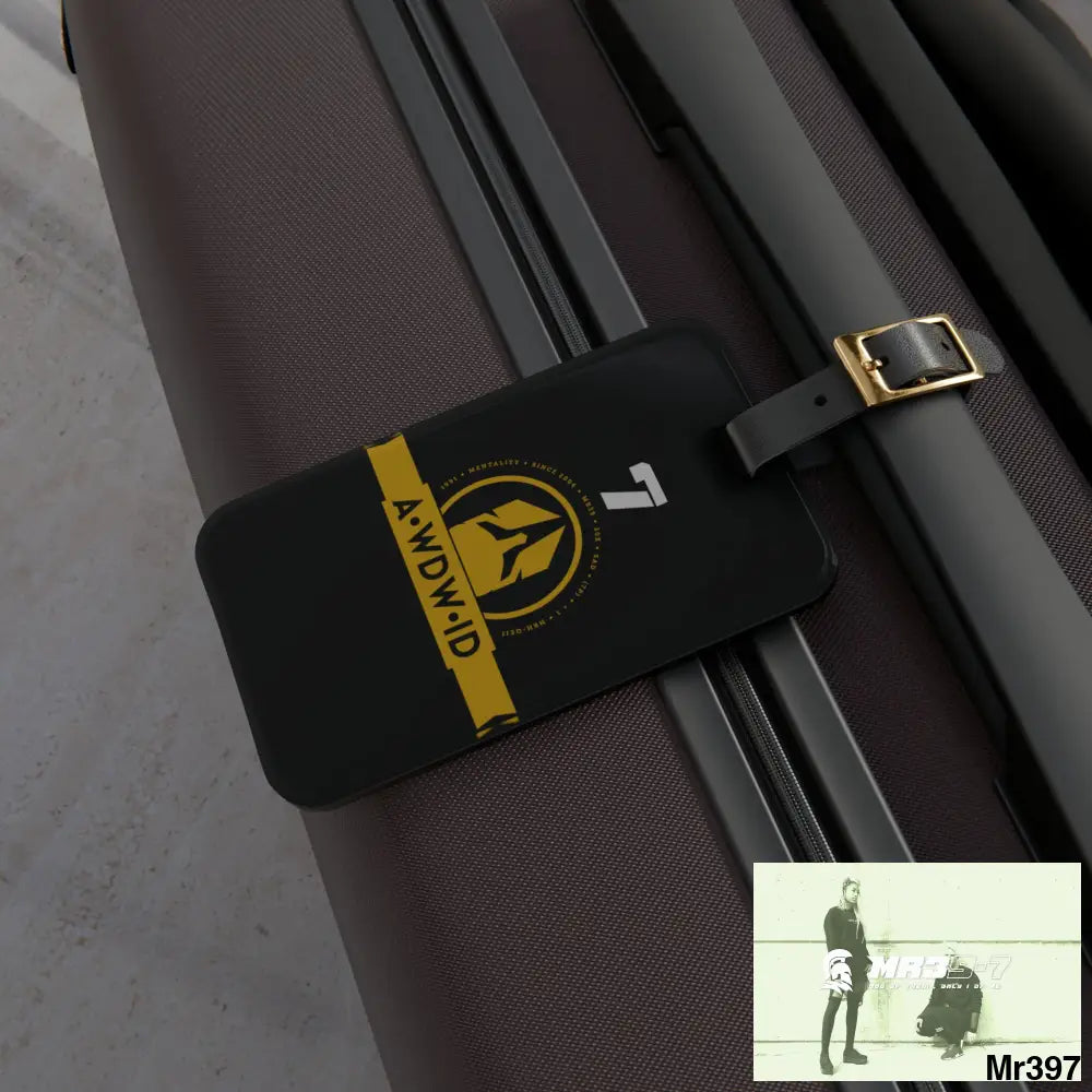 A1 Who Dare Wins (ID-RSF) Luggage Tag 2.4’’ × 4’’ Accessories
