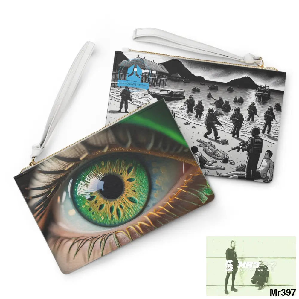 A1 Who Dares Wins 2004 Ladies (Not everything is always in Black and White) Clutch Bag One size Bags