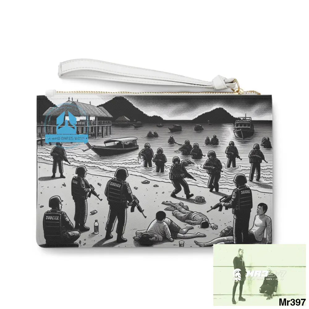 A1 Who Dares Wins 2004 Ladies (Not everything is always in Black and White) Clutch Bag One size Bags