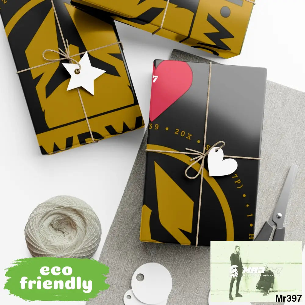 A1 Who Dares Wins 7 ID RSF Love Gift Wrap Papers Home Decor