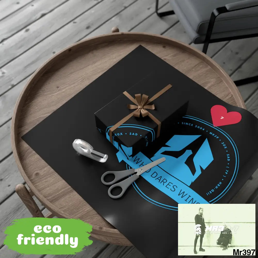 A1 Who Dares Wins 7 Love Gift Wrap Papers Home Decor