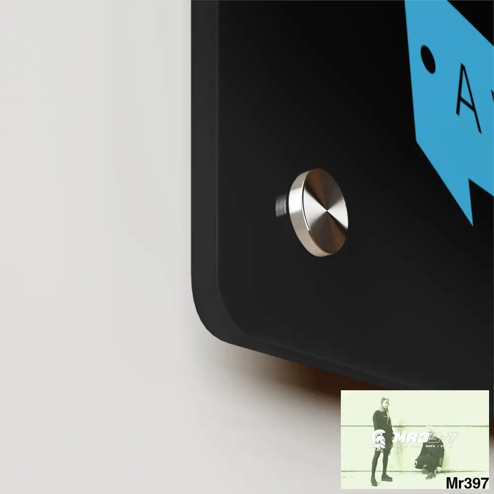 A1 Who Dares Wins Acrylic Wall Art Panels Home Decor