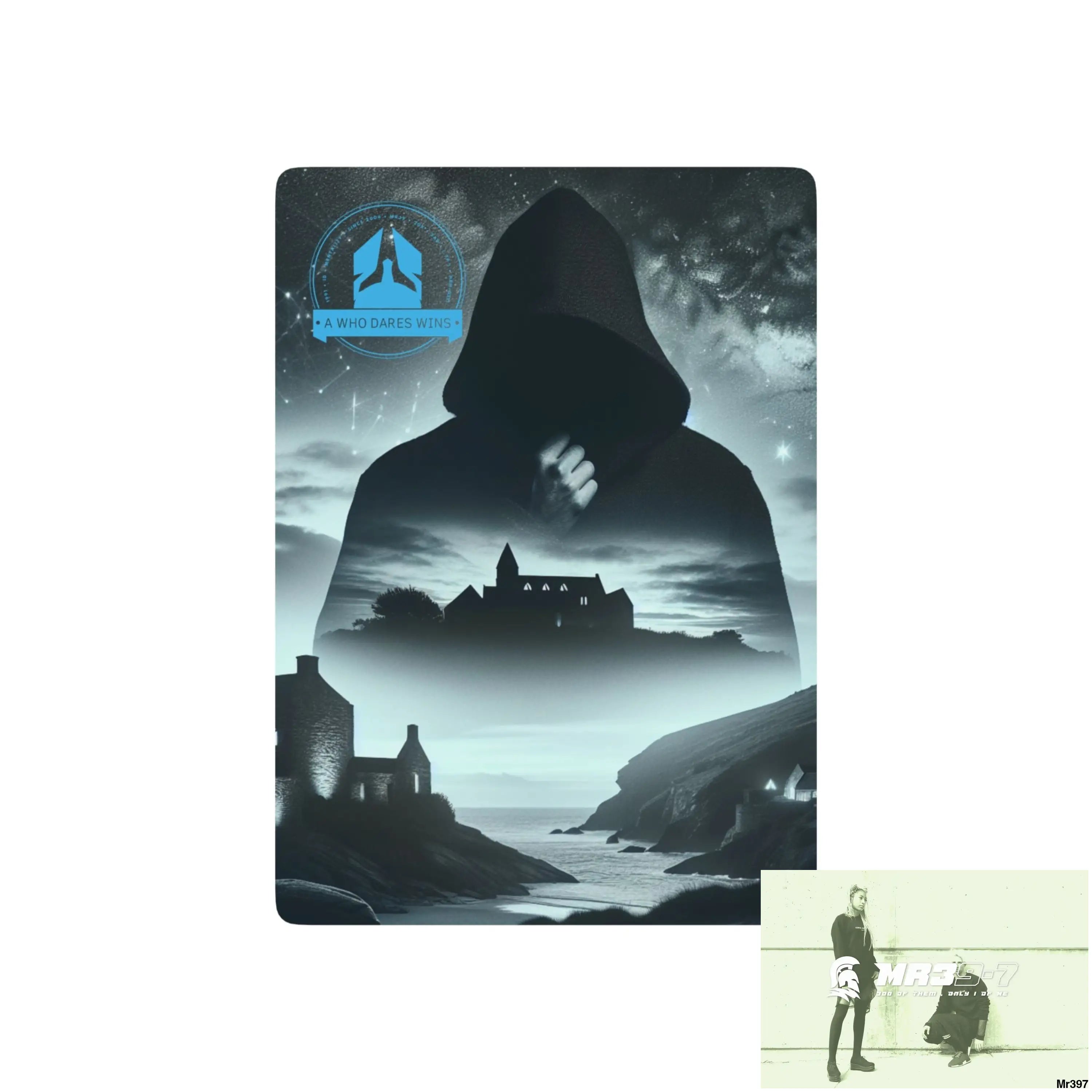A1-Who Dares Wins AI Gwynedd Vigilante Themed Ltd Edition Custom Poker Cards 2.5’’ x 3.5’’ / White / Semi Glossy Paper