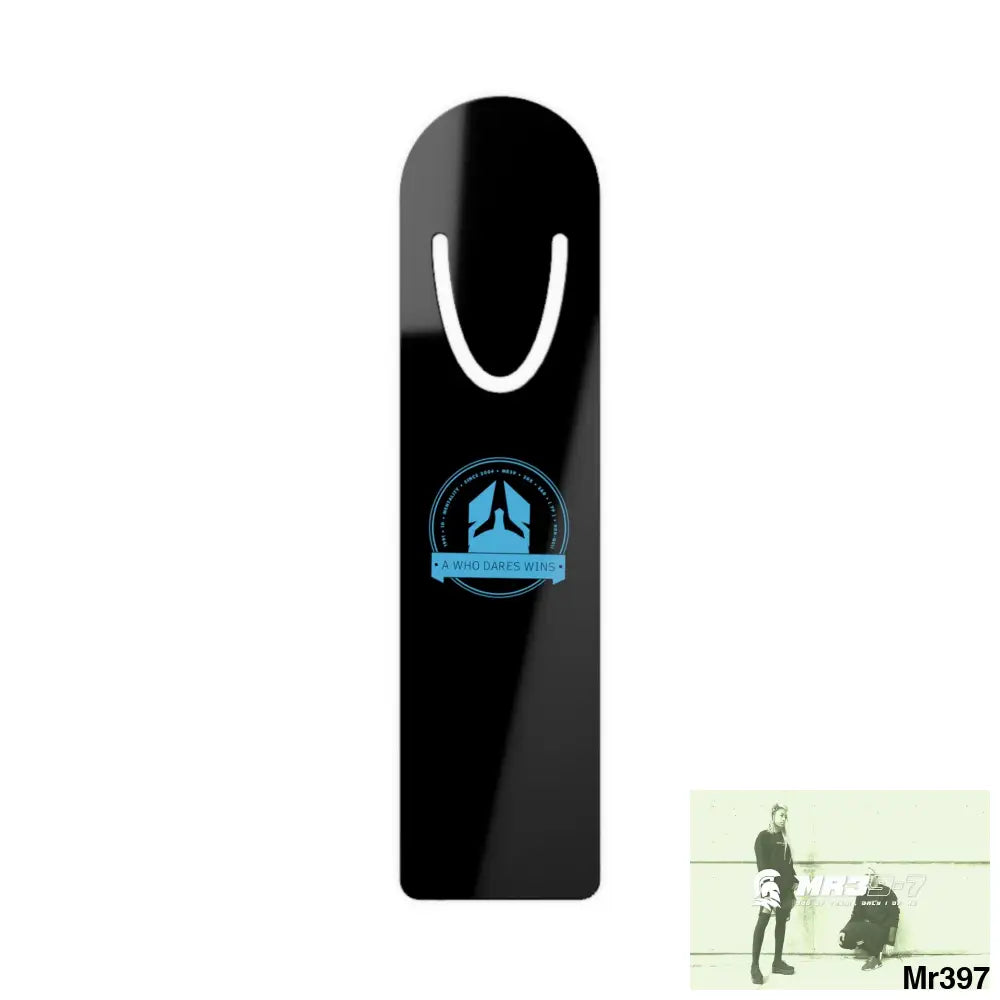 A1 Who Dares Wins Bookmark One size / White Accessories