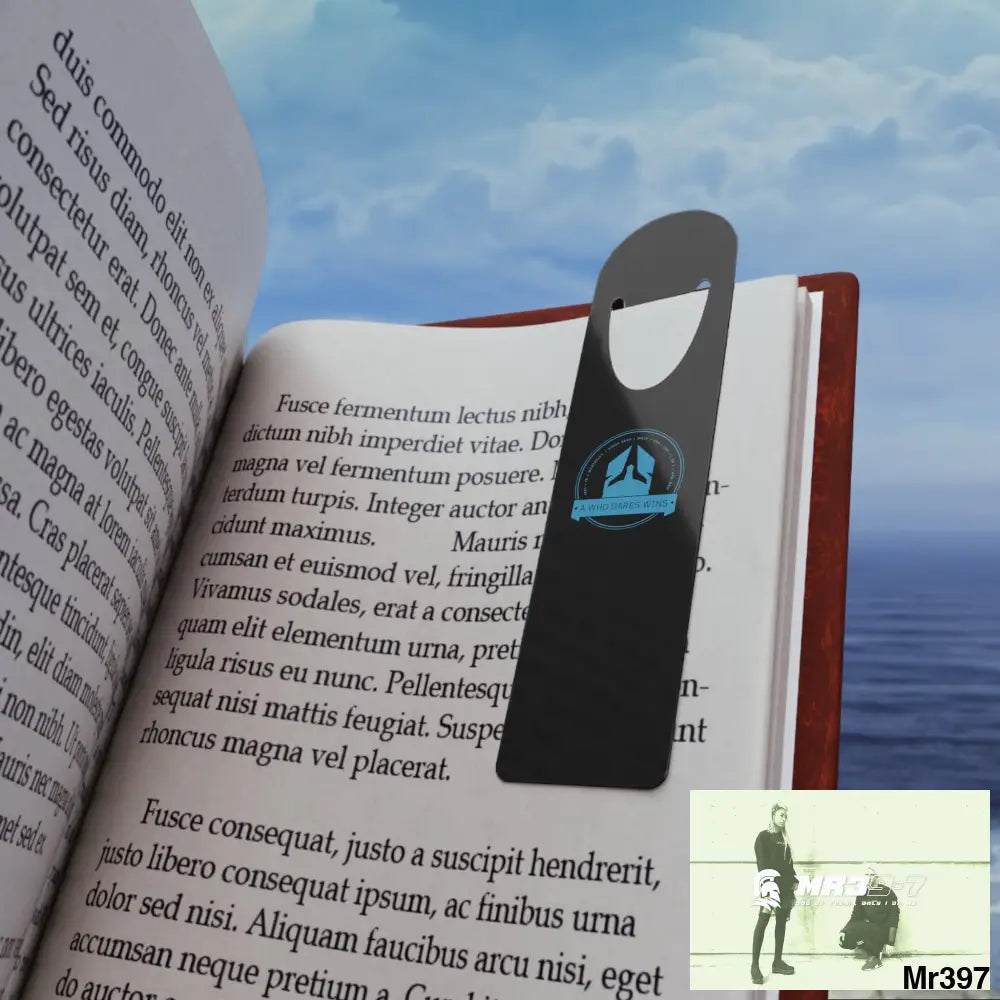 A1 Who Dares Wins Bookmark One size / White Accessories