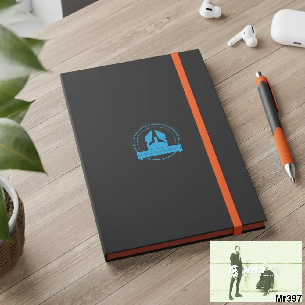 A1 Who Dares Wins Color Contrast Notebook - Ruled Paper products