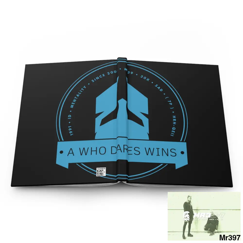 A1- Who Dares Wins Hardcover Journal Matte Journal Paper products
