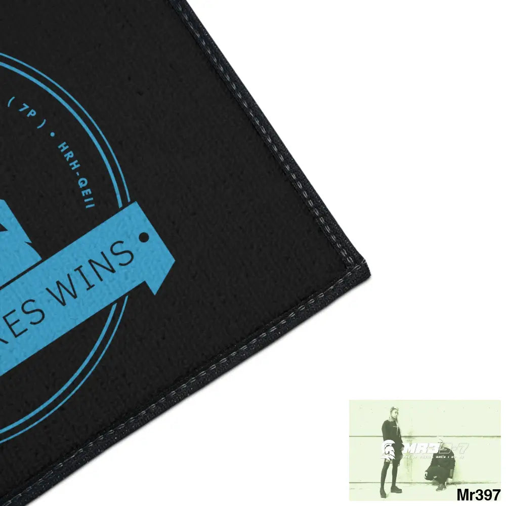 A1 Who Dares Wins Heavy Duty Floor Mat 18’’ × 24’’ Home Decor