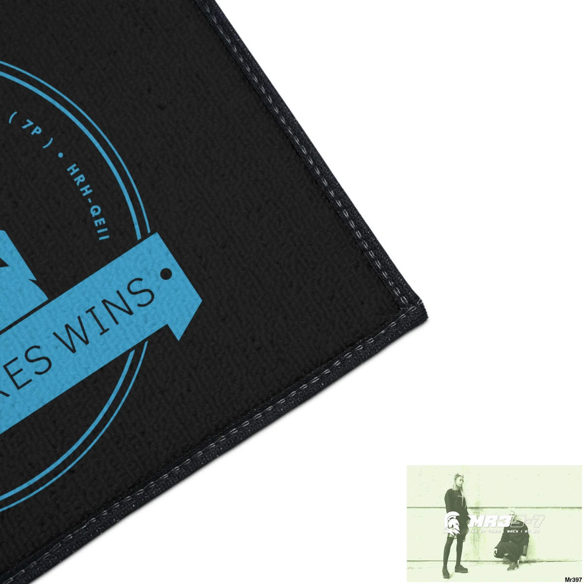 A1 Who Dares Wins Heavy Duty Floor Mat 18’’ × 24’’ Home Decor