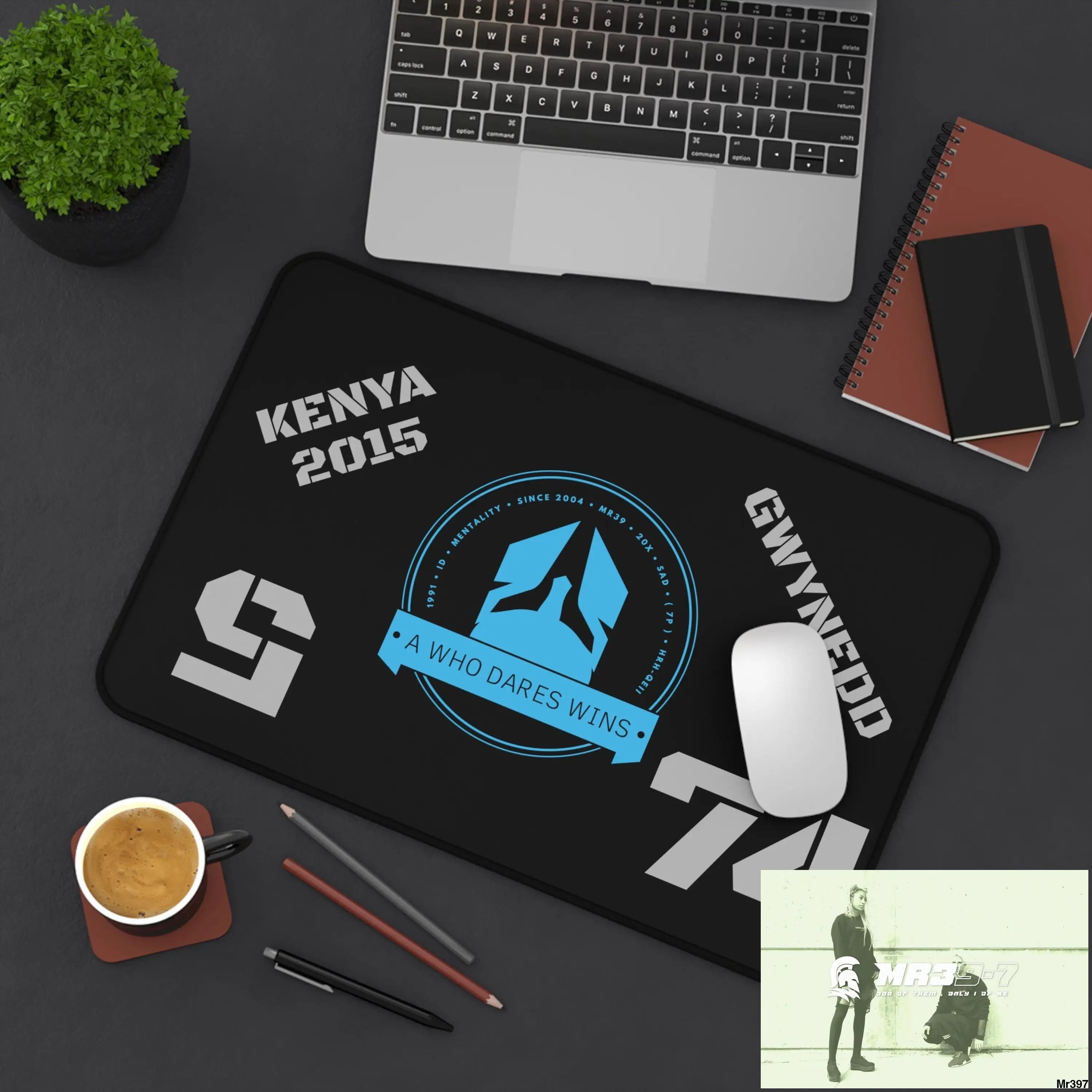 A1-Who Dares Wins ID Desk Mat Home Decor