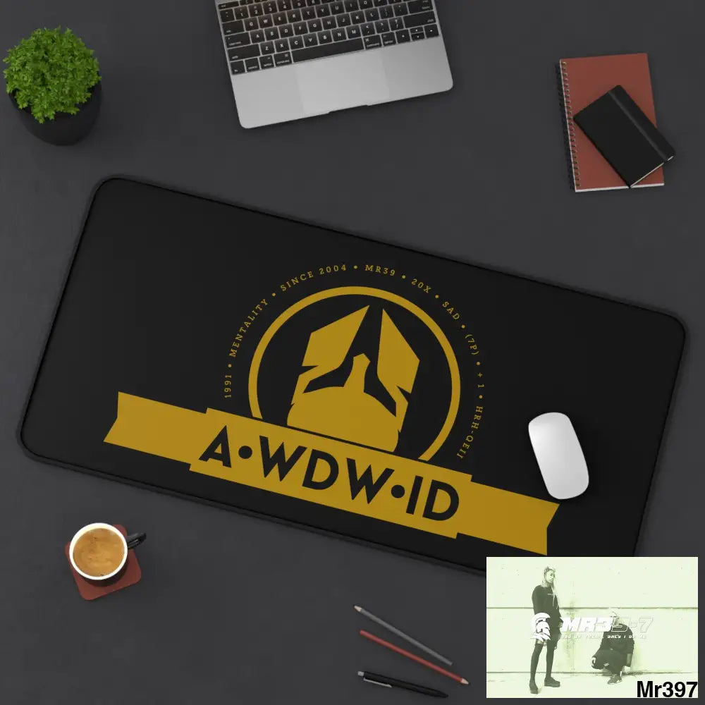 A1-Who Dares Wins ID Desk Mat Home Decor