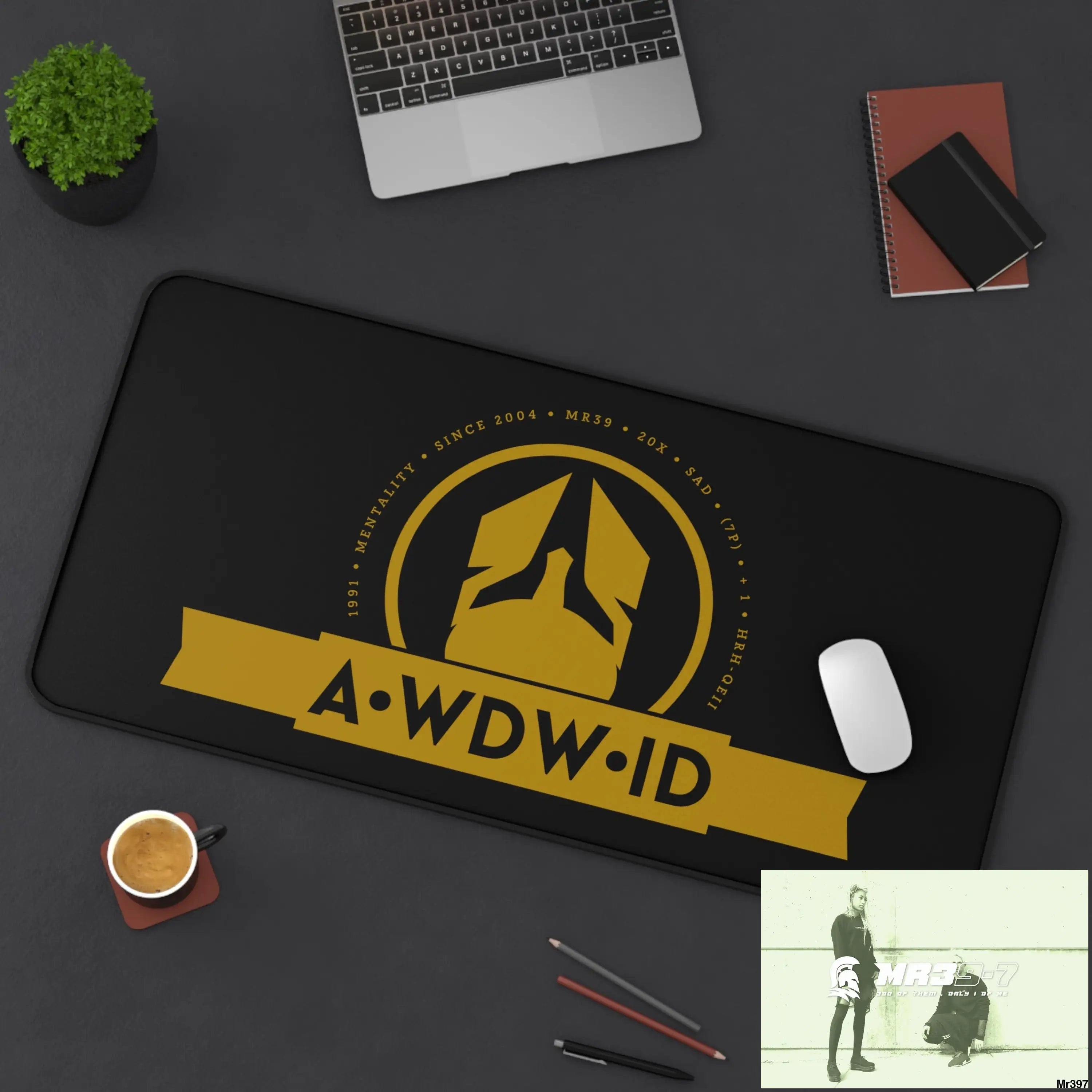 A1-Who Dares Wins ID Desk Mat Home Decor