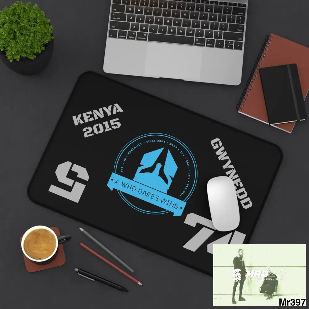 A1-Who Dares Wins ID Desk Mat Home Decor
