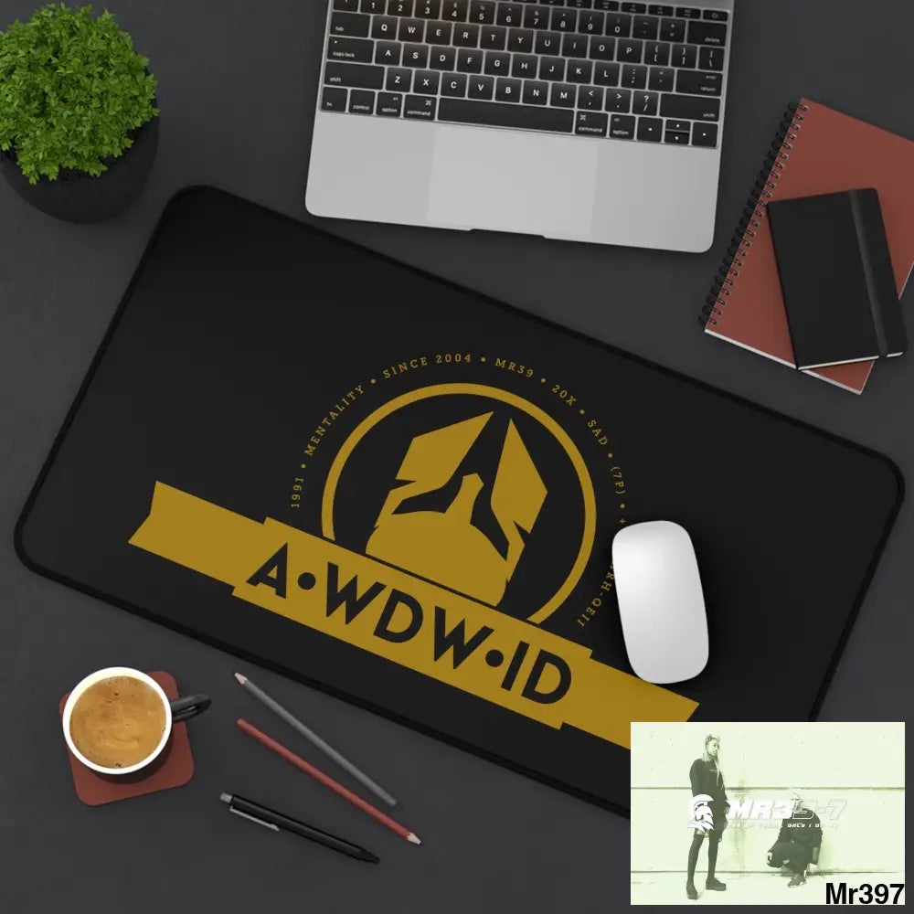 A1-Who Dares Wins ID Desk Mat Home Decor