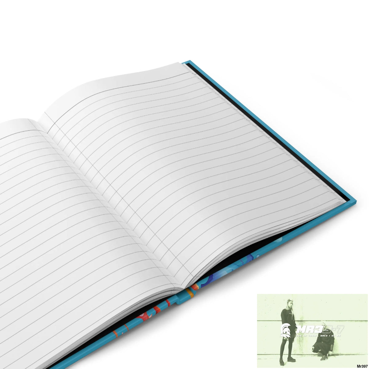 A1 Who Dares Wins ID Faith over Fear Melting Headset Hardcover Journal Matte Journal Paper products