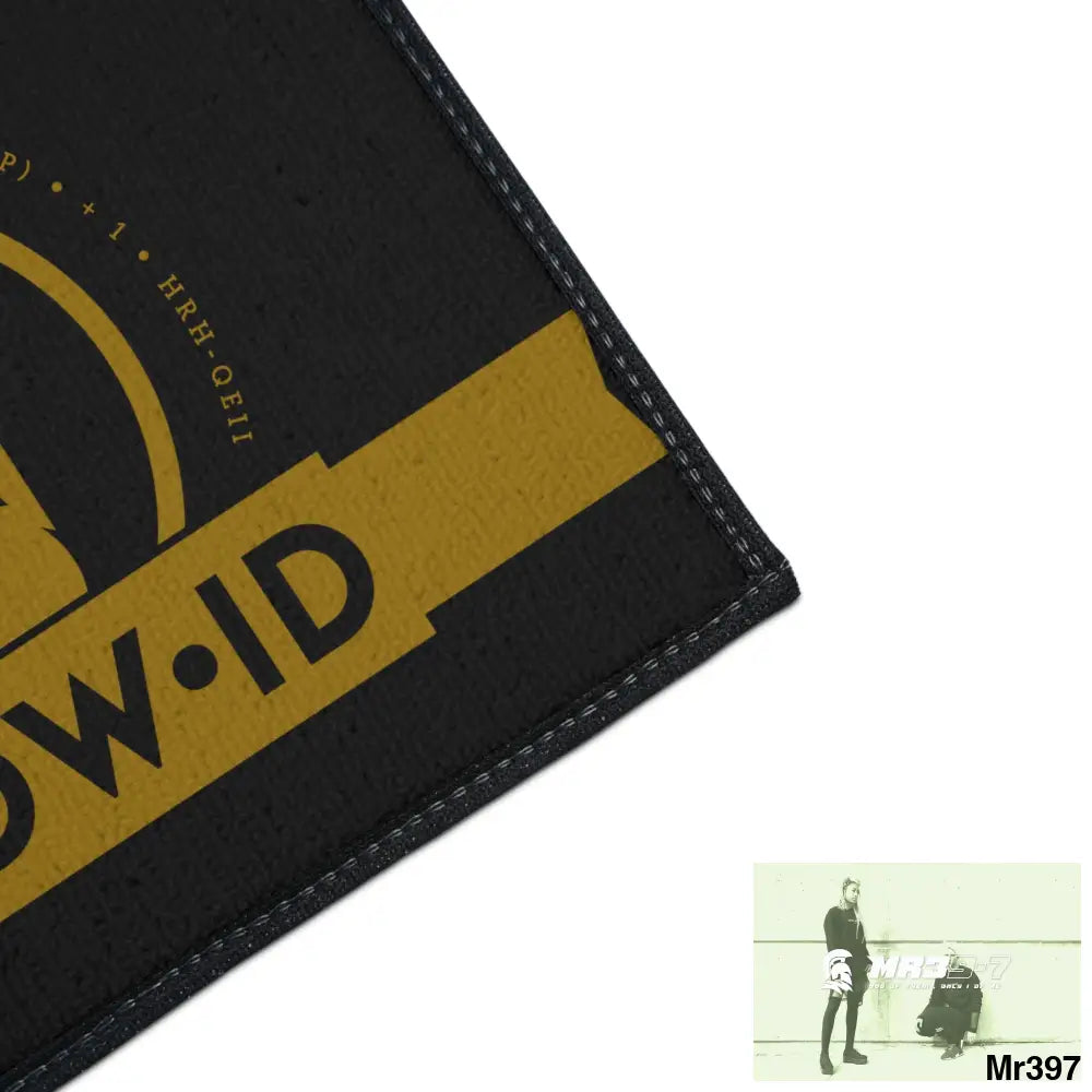 A1 Who Dares Wins ID Heavy Duty Floor Mat 18’’ × 24’’ Home Decor