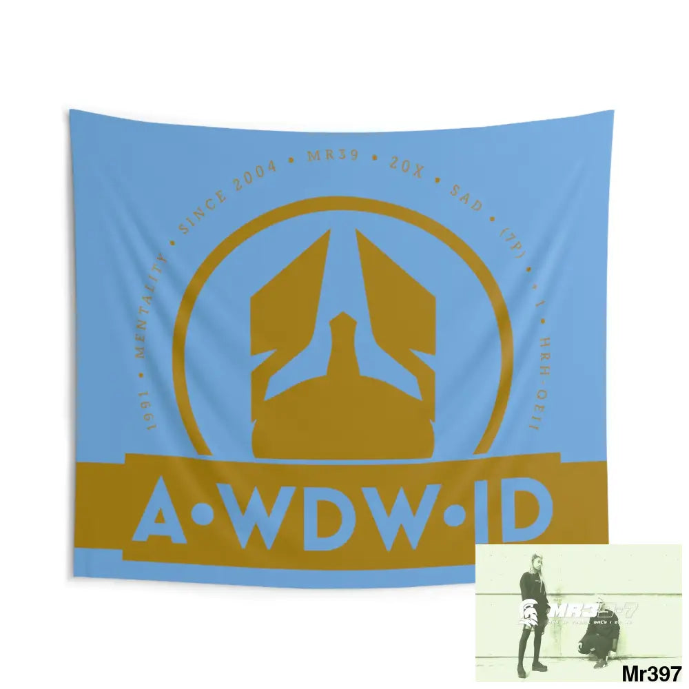 A1 Who Dares Wins ID Indoor Wall Tapestries 104’’ × 88’’ Home Decor
