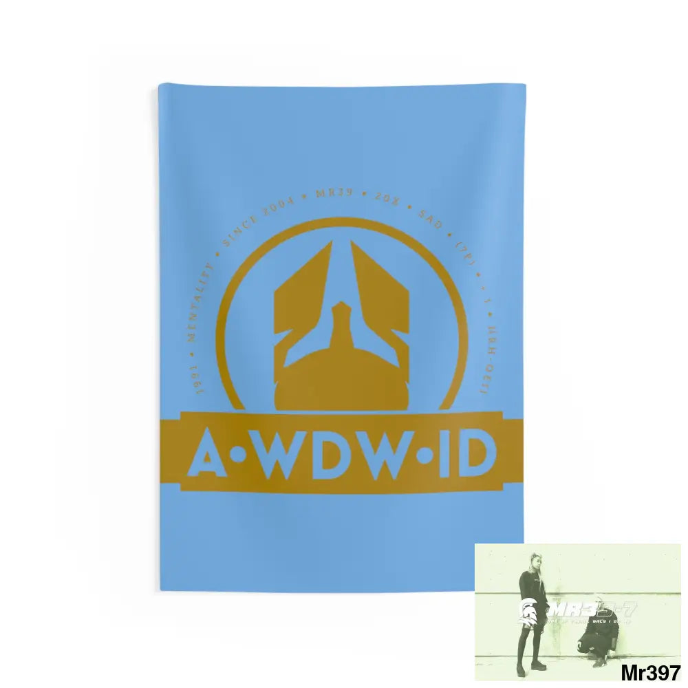 A1 Who Dares Wins ID Indoor Wall Tapestries 26’’ × 36’’ Home Decor