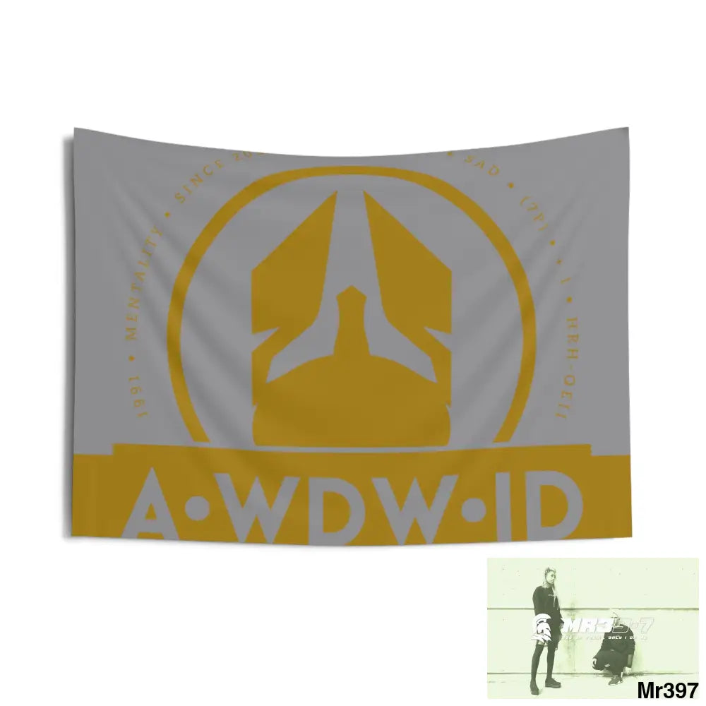 A1 Who Dares Wins ID Indoor Wall Tapestries 36’’ × 26’’ Home Decor