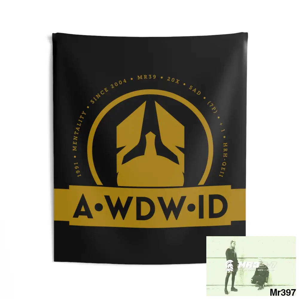 A1 Who Dares Wins ID Indoor Wall Tapestries 50’’ × 60’’ Home Decor