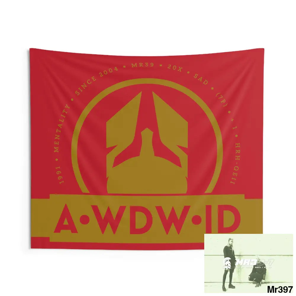 A1 Who Dares Wins ID Indoor Wall Tapestries 60’’ × 50’’ Home Decor