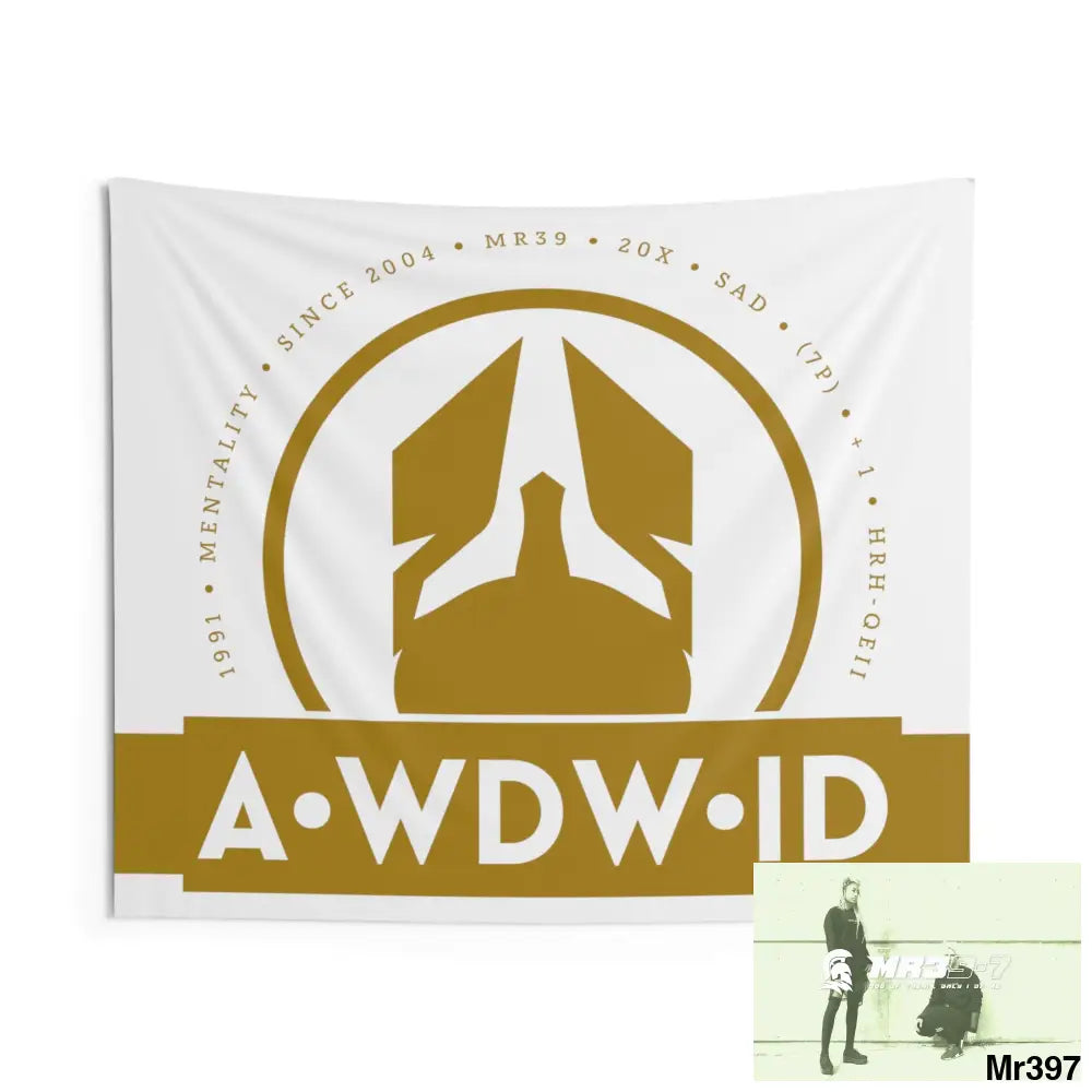 A1 Who Dares Wins ID Indoor Wall Tapestries 60’’ × 50’’ Home Decor