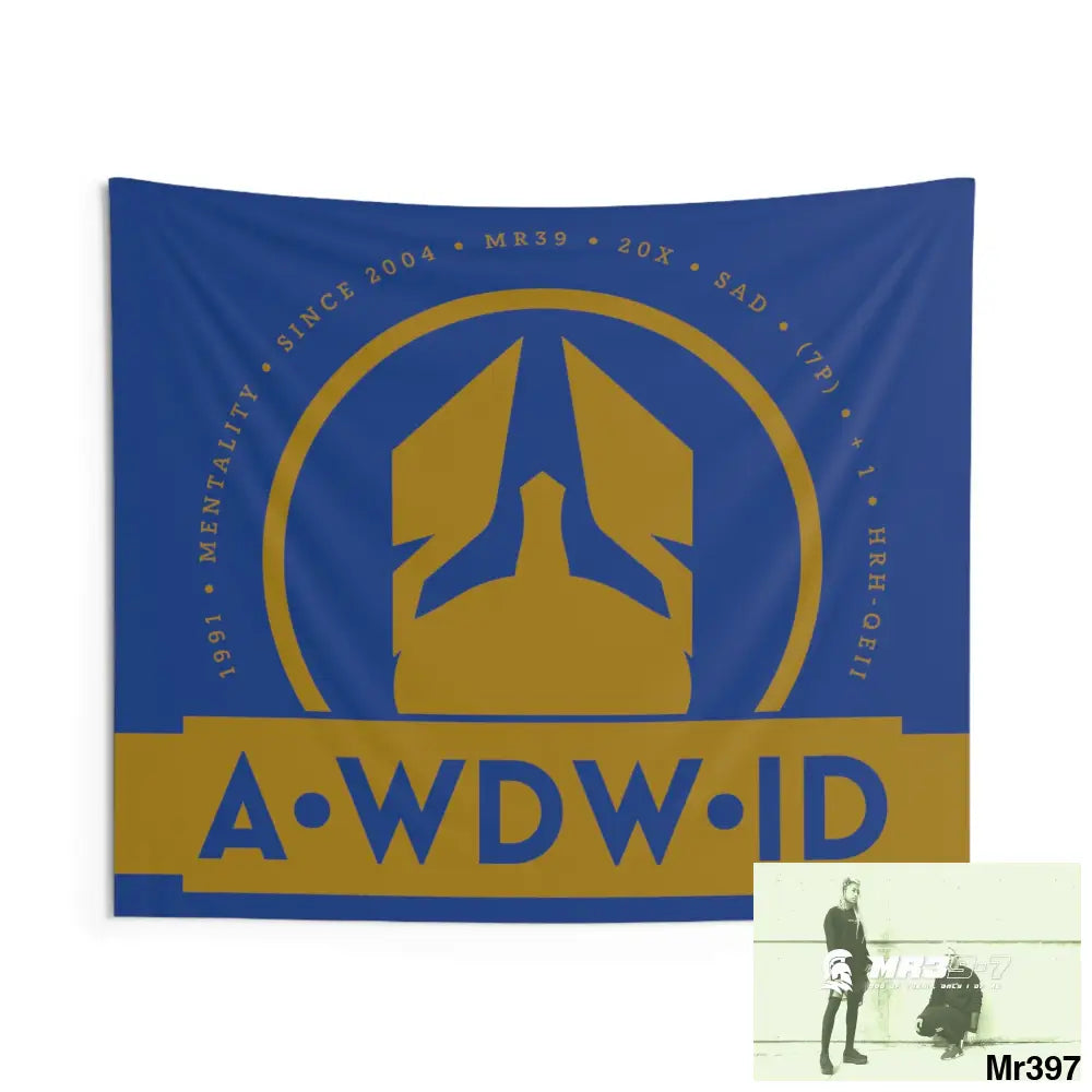 A1 Who Dares Wins ID Indoor Wall Tapestries 60’’ × 50’’ Home Decor
