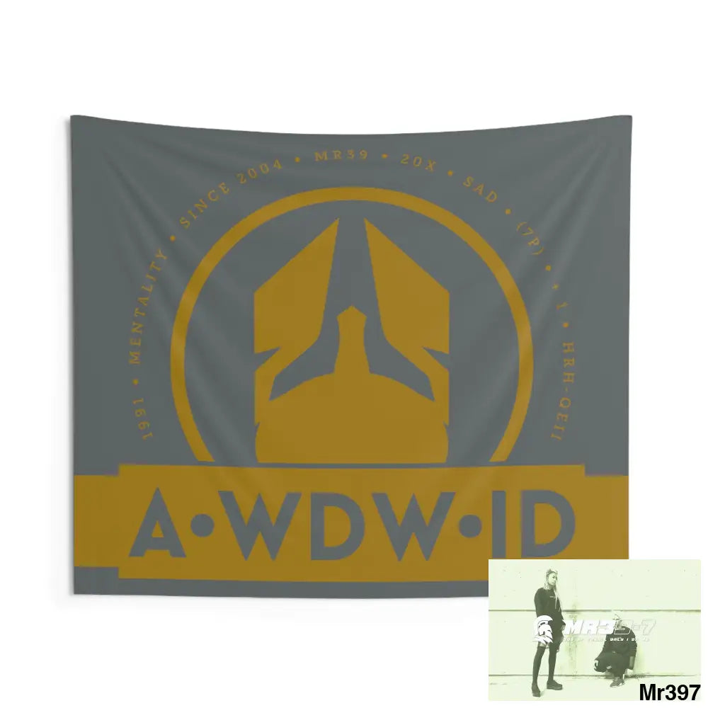 A1 Who Dares Wins ID Indoor Wall Tapestries 60’’ × 50’’ Home Decor
