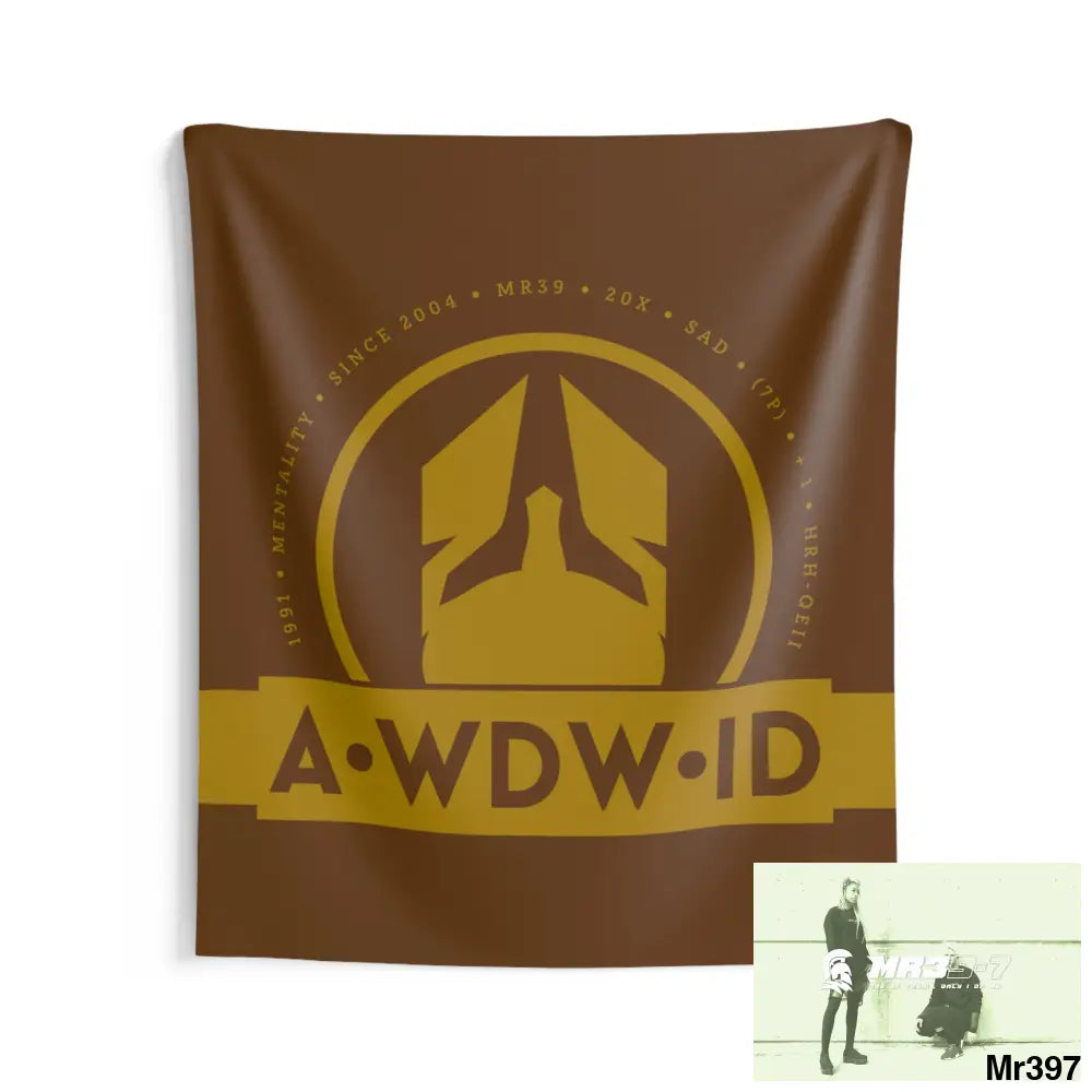 A1 Who Dares Wins ID Indoor Wall Tapestries 68’’ × 80’’ Home Decor