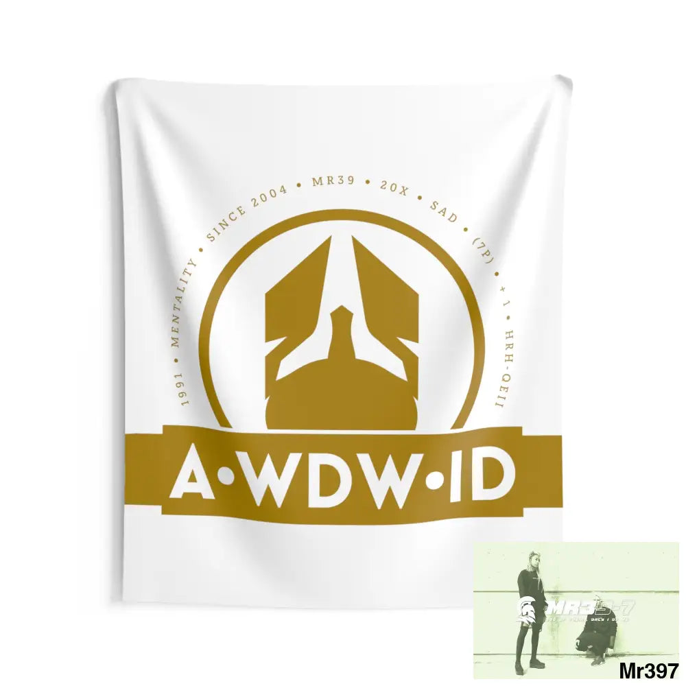 A1 Who Dares Wins ID Indoor Wall Tapestries 68’’ × 80’’ Home Decor