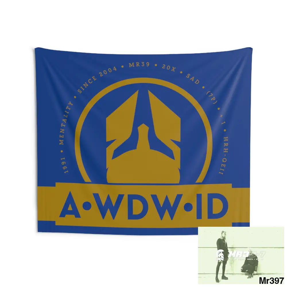 A1 Who Dares Wins ID Indoor Wall Tapestries 80’’ × 68’’ Home Decor