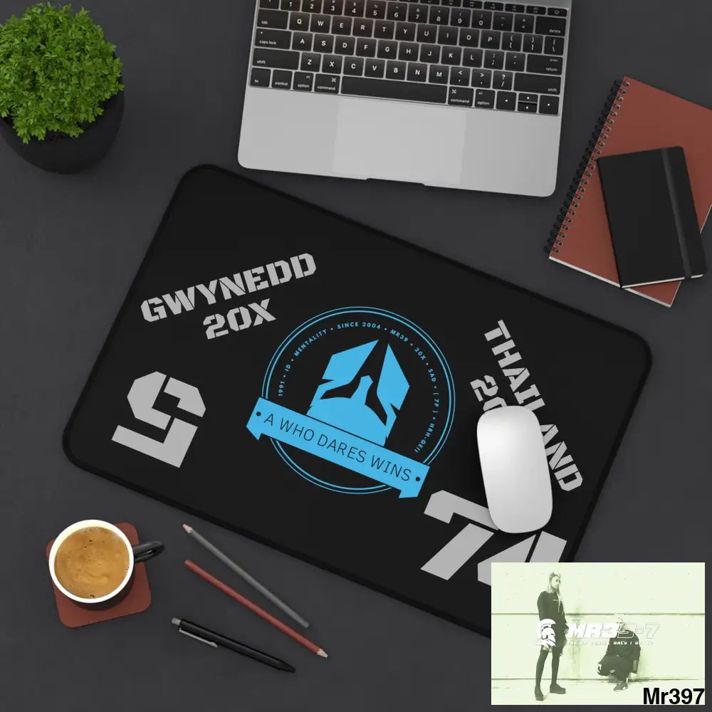A1-Who Dares Wins ID Link Thailand -Wales Desk Mat Home Decor