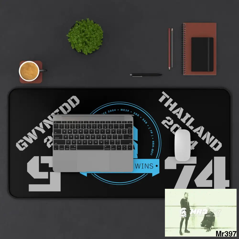 A1-Who Dares Wins ID Link Thailand -Wales Desk Mat Home Decor