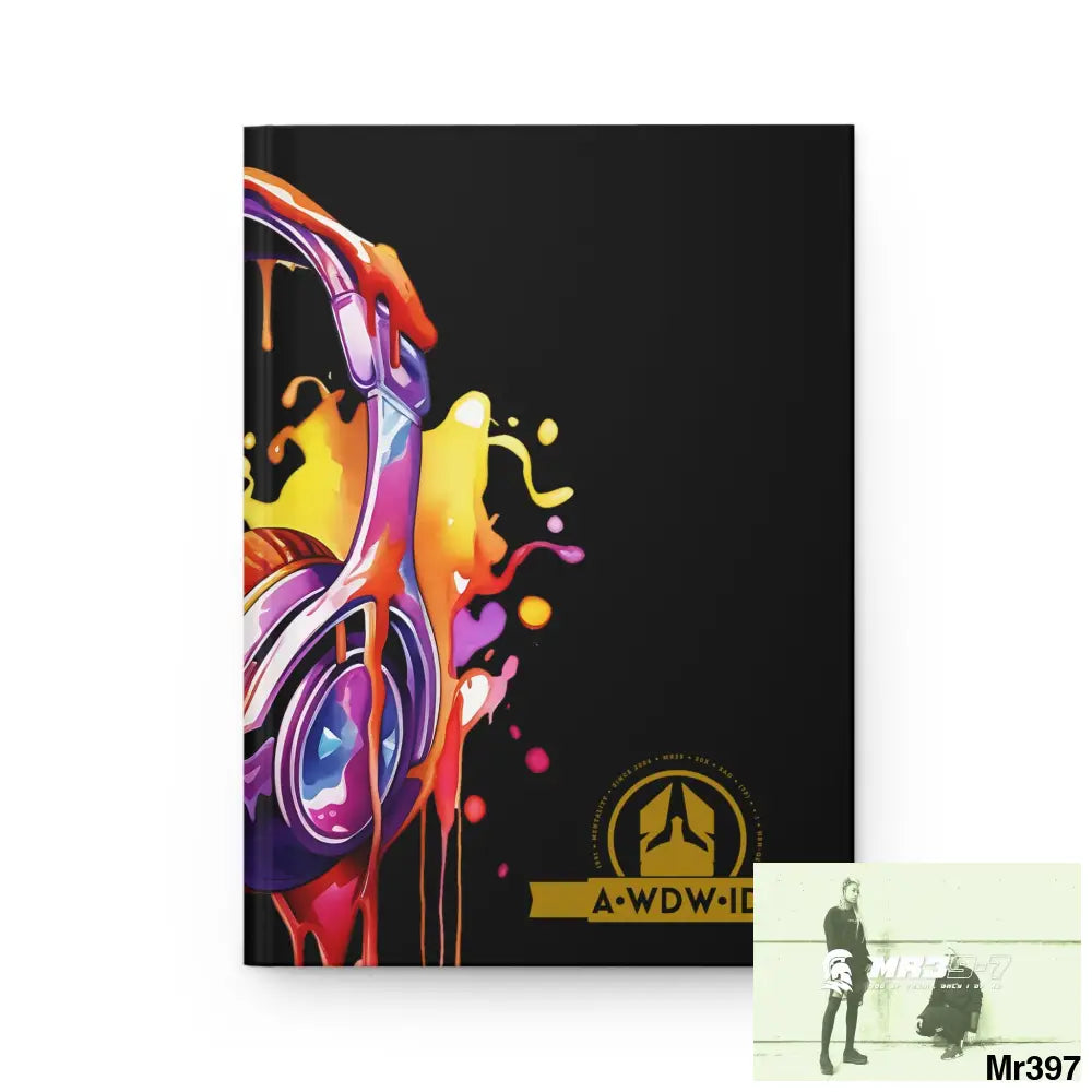 A1 Who Dares Wins ID Melting Headset Hardcover Journal Matte Journal Paper products