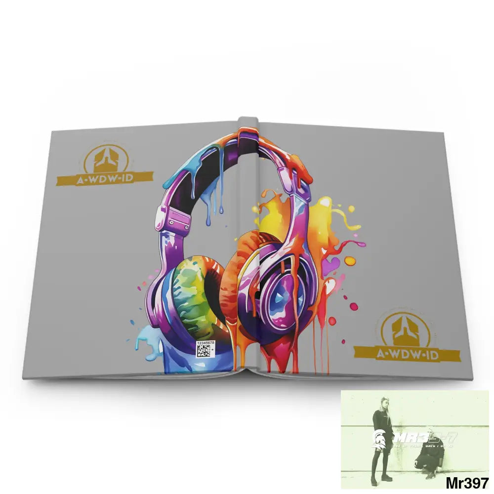 A1 Who Dares Wins ID Melting Headset Hardcover Journal Matte Journal Paper products