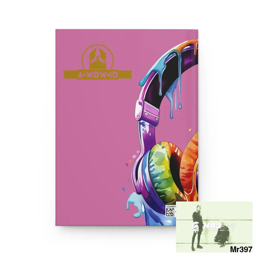 A1 Who Dares Wins ID Melting Headset Hardcover Journal Matte Journal Paper products