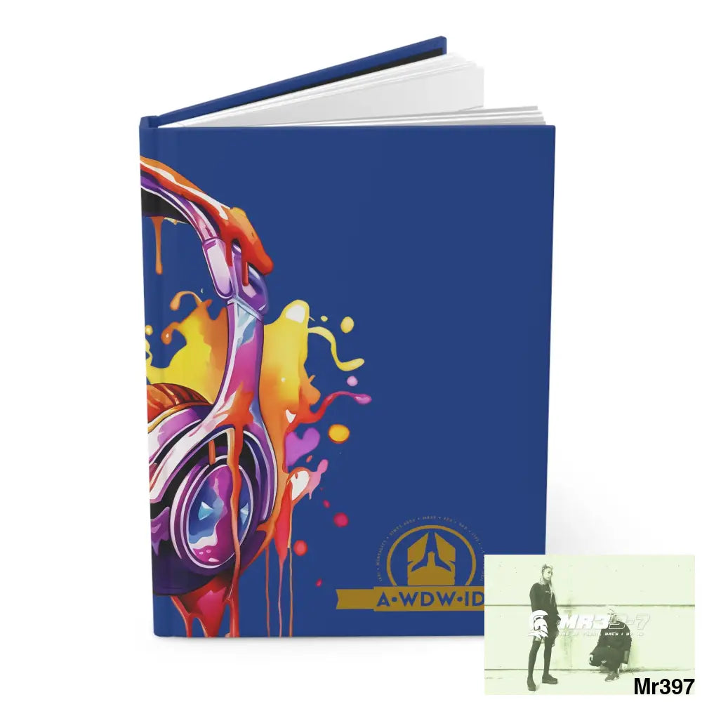 A1 Who Dares Wins ID Melting Headset Hardcover Journal Matte Journal Paper products