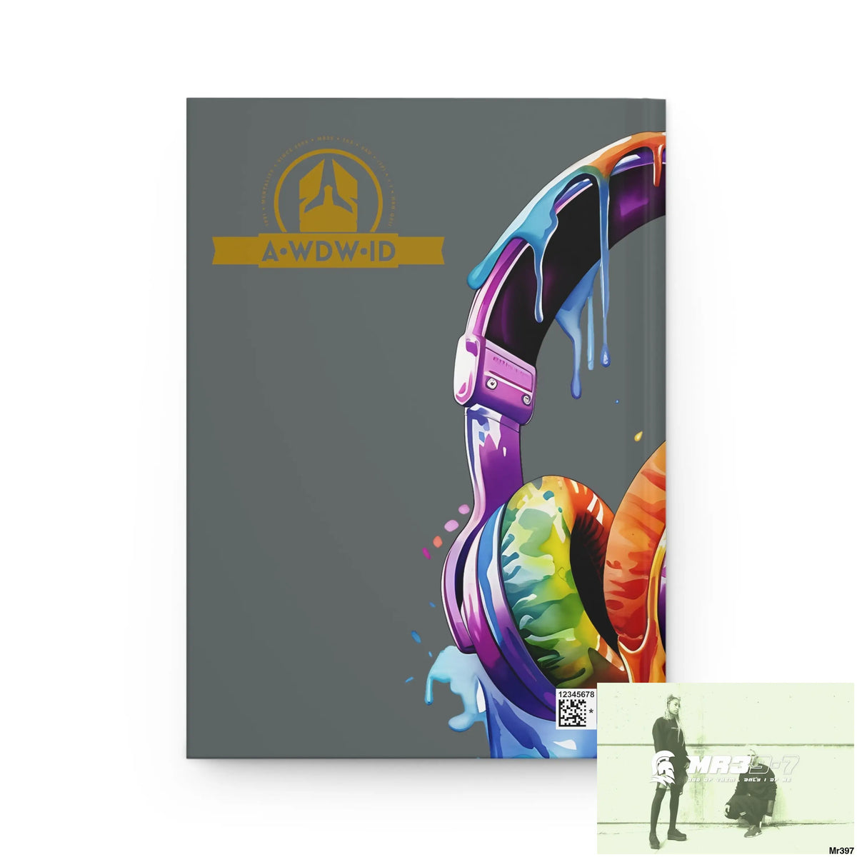 A1 Who Dares Wins ID Melting Headset Hardcover Journal Matte Journal Paper products