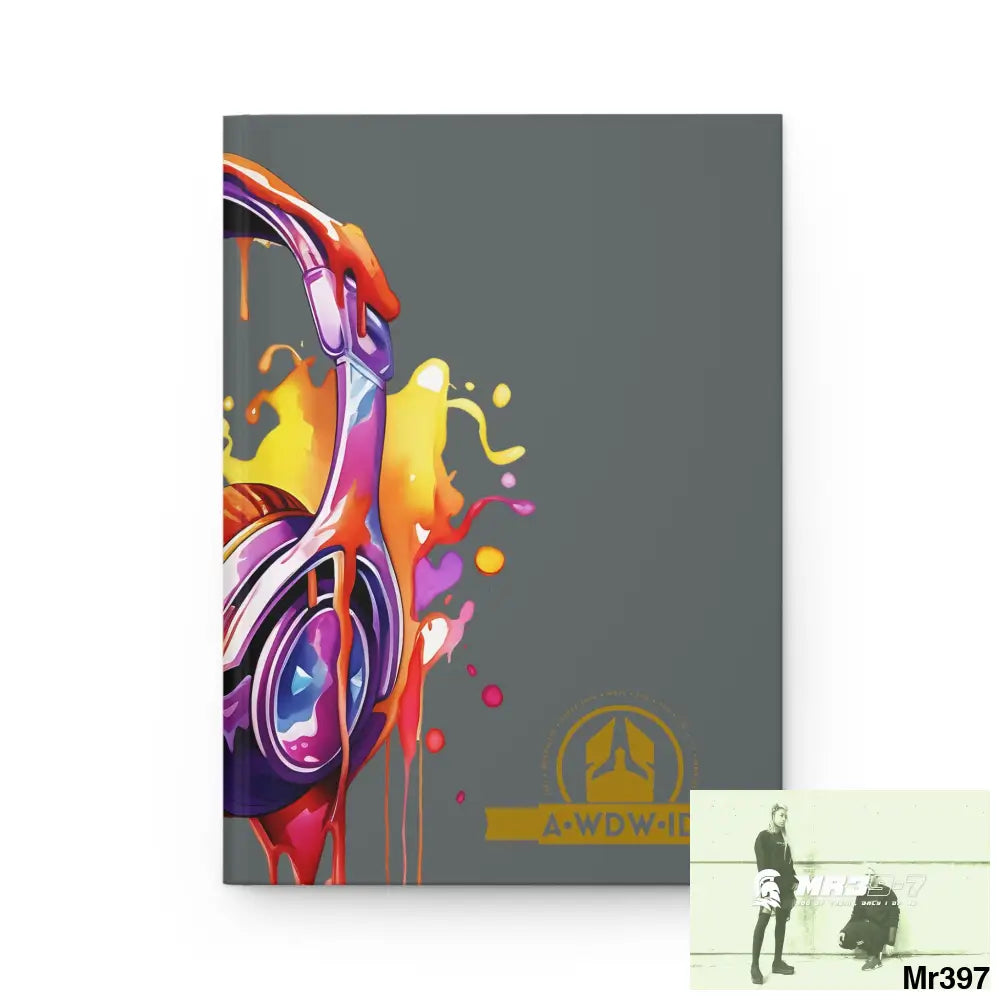 A1 Who Dares Wins ID Melting Headset Hardcover Journal Matte Journal Paper products