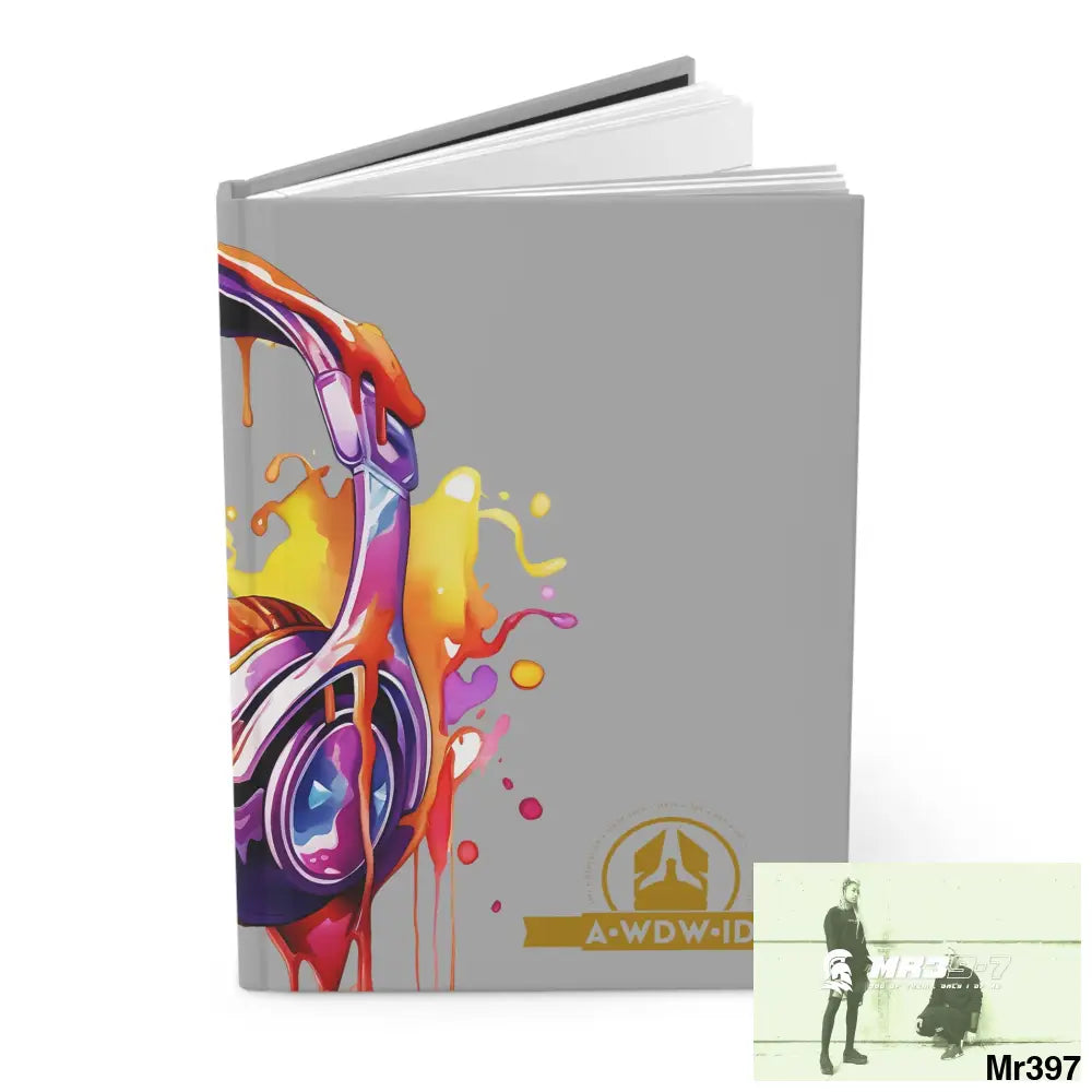 A1 Who Dares Wins ID Melting Headset Hardcover Journal Matte Journal Paper products