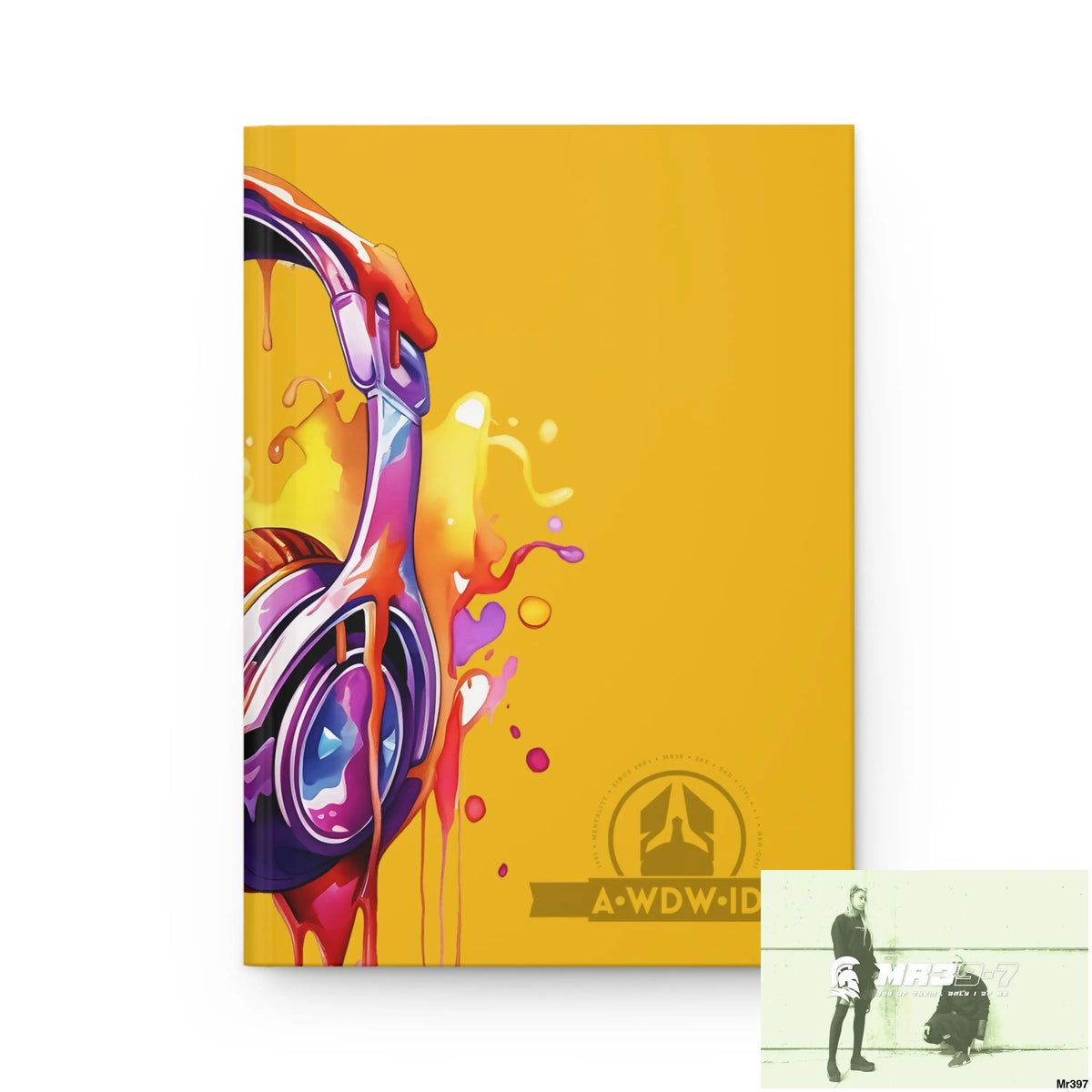 A1 Who Dares Wins ID Melting Headset Hardcover Journal Matte Journal Paper products