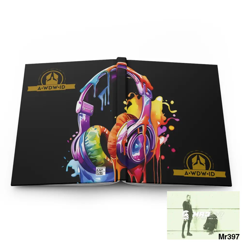 A1 Who Dares Wins ID Melting Headset Hardcover Journal Matte Journal Paper products