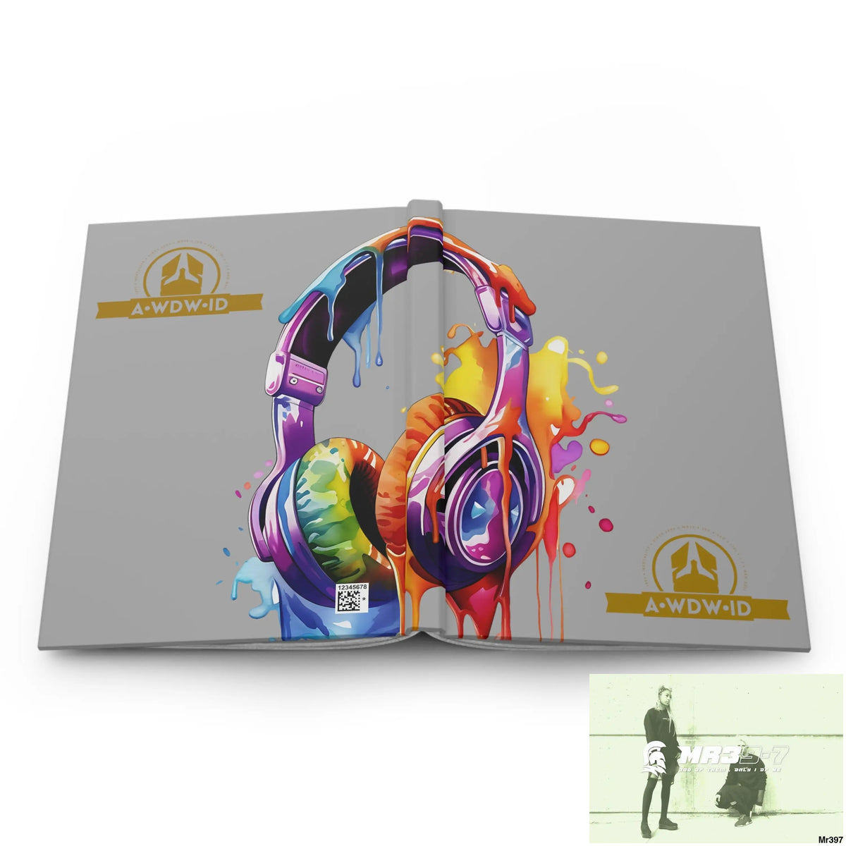 A1 Who Dares Wins ID Melting Headset Hardcover Journal Matte Journal Paper products