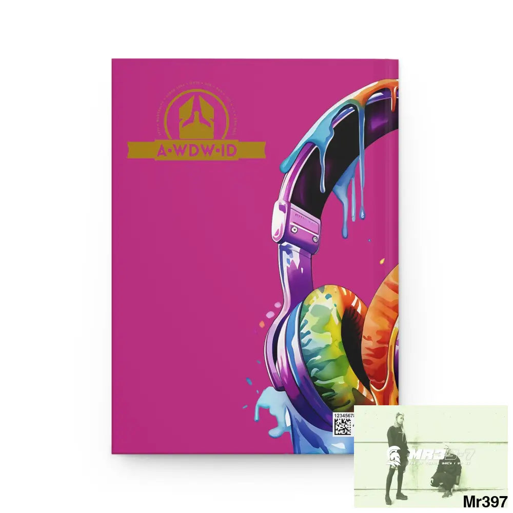 A1 Who Dares Wins ID Melting Headset Hardcover Journal Matte Journal Paper products