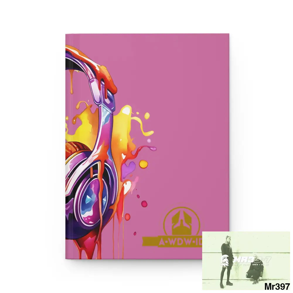 A1 Who Dares Wins ID Melting Headset Hardcover Journal Matte Journal Paper products