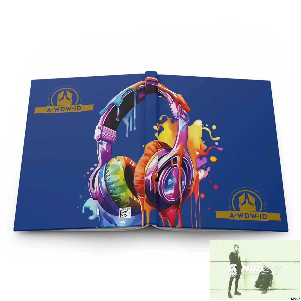 A1 Who Dares Wins ID Melting Headset Hardcover Journal Matte Journal Paper products